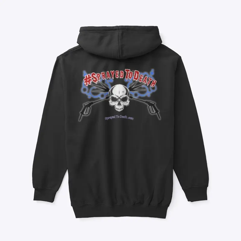 Sprayed To Death Unisex Zip Hoodie