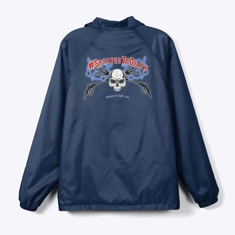 Sprayed To Death Men’s Coach Jacket