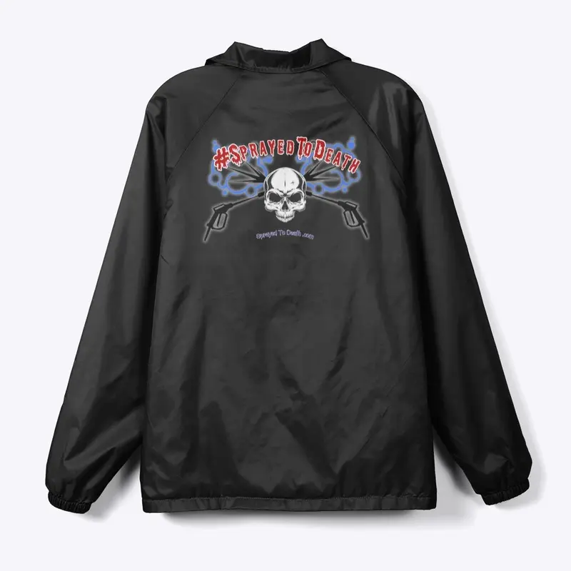 Sprayed To Death Women’s Coach Jacket